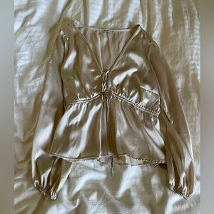 Abercrombie satin top